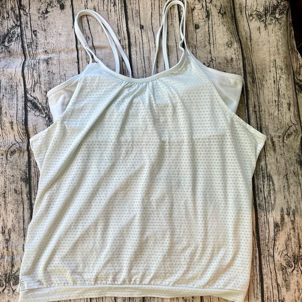 Tank with built in bra